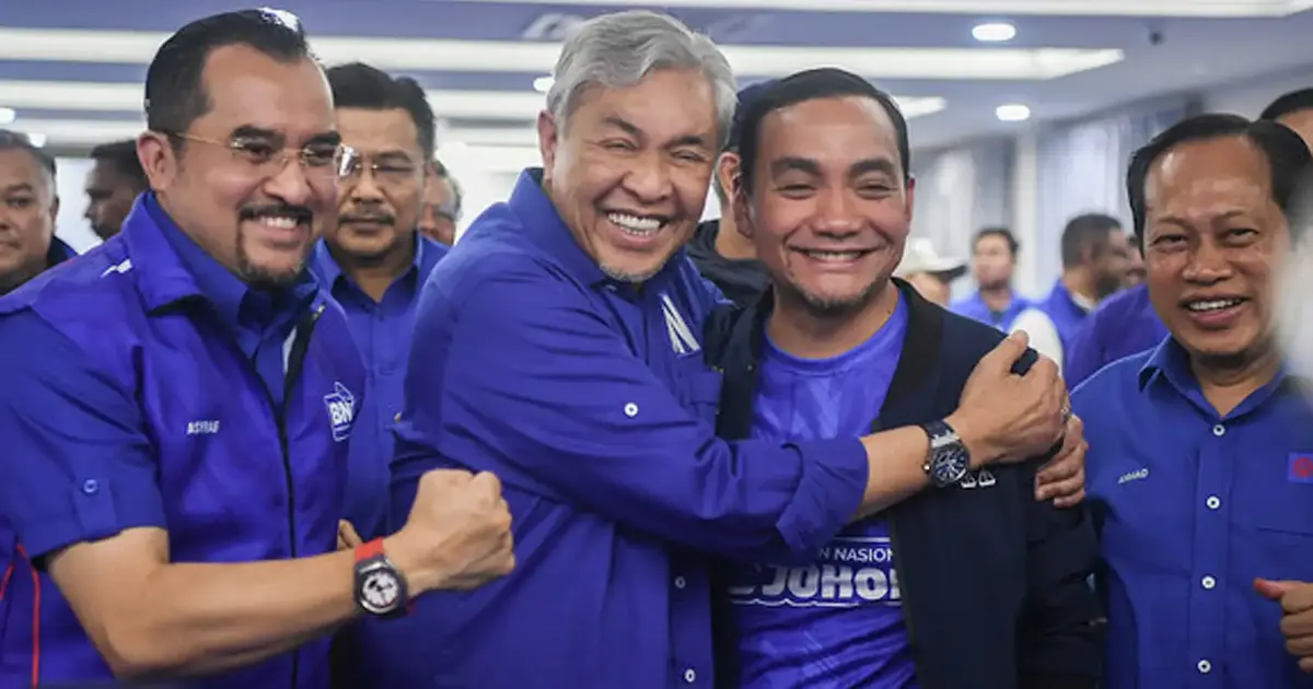 Onn Hafiz's leadership and PAS support propel BN to victory in Johor state election