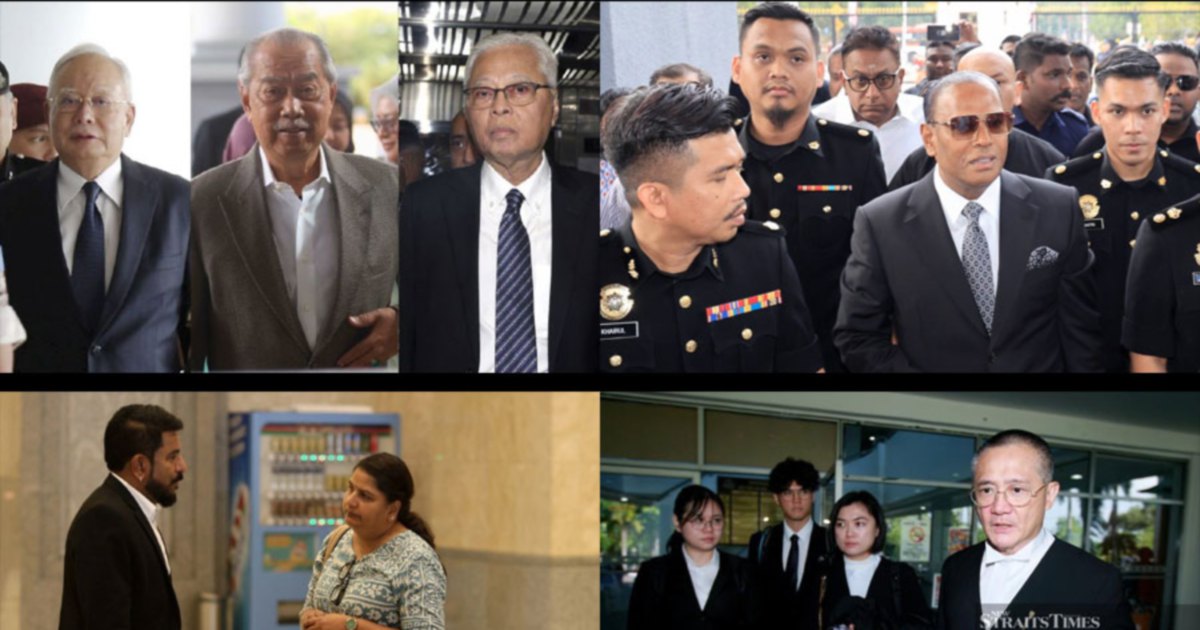 High-profile political figures dominate Malaysian courts in landmark week of rulings