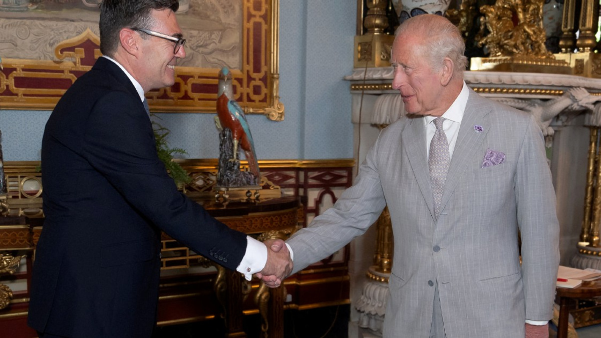 Andy Burnham takes over as UK Prime Minister following audience with King Charles III