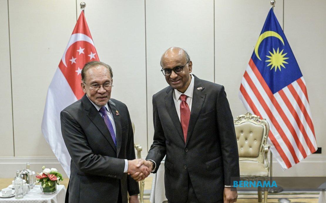Anwar Meets Singapore President Tharman During Three-Day State Visit