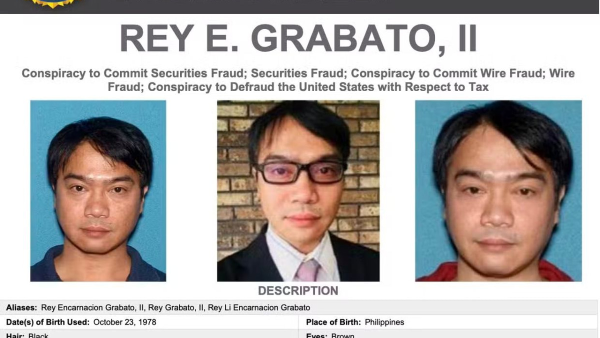 Philippine Mayor's Son Added to FBI Most Wanted List Over US$650M Investment Fraud