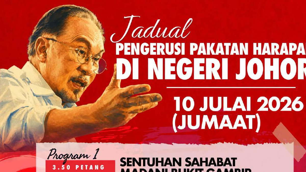 Anwar Makes Final Push for Pakatan Harapan as Johor Election Campaign Draws to a Close