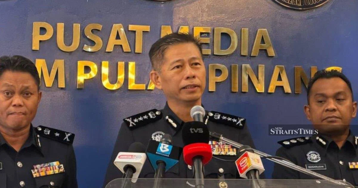 Penang Police Dismantle Liquid Methamphetamine Ring in Major Drug Bust