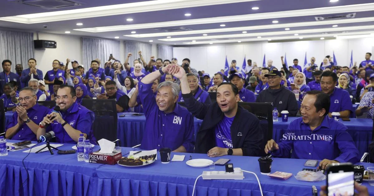 Barisan Nasional Claims Commanding Lead in Johor State Election with 40 Seats