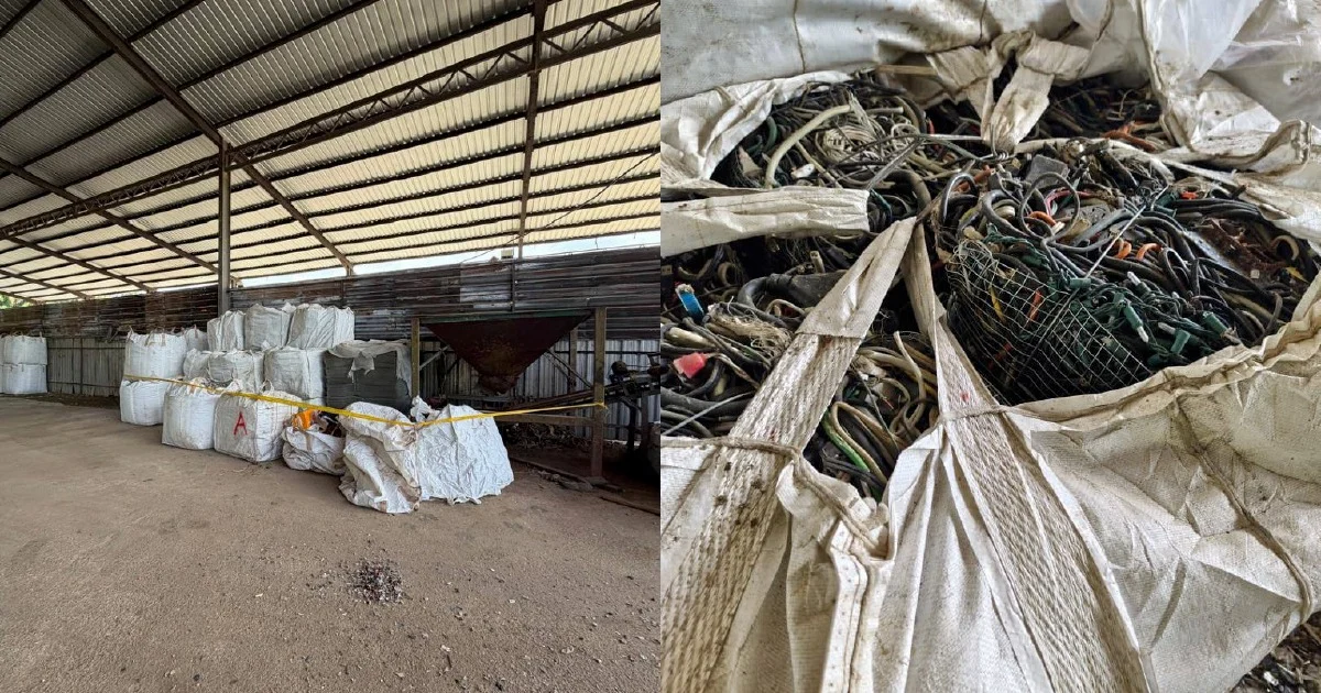 RM3 Million E-Waste Haul Uncovered in Bukit Mertajam Crackdown; Five Detained