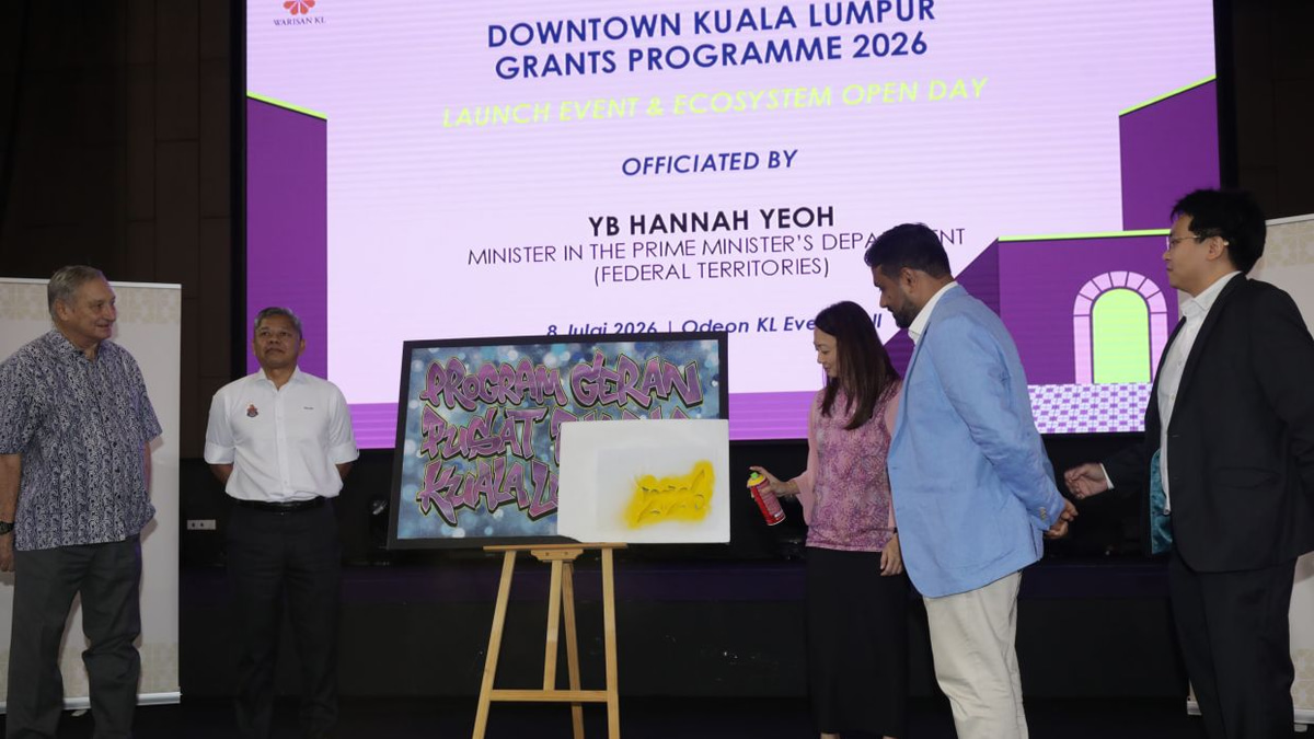 Government Invests RM1mil to Revitalise Downtown Kuala Lumpur Through Community-Driven Grants