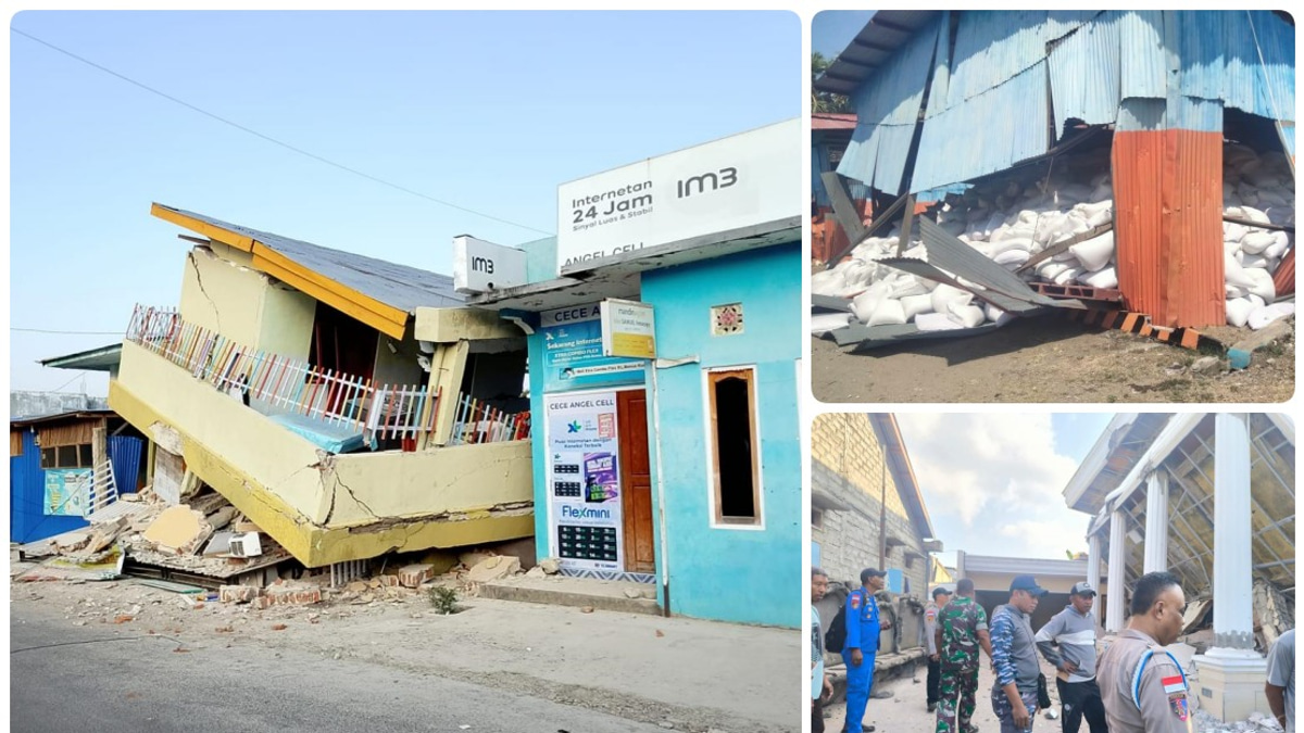 Indonesia's Flores Island Reels From Massive Earthquake as Nearly 1,000 Aftershocks Shake Region