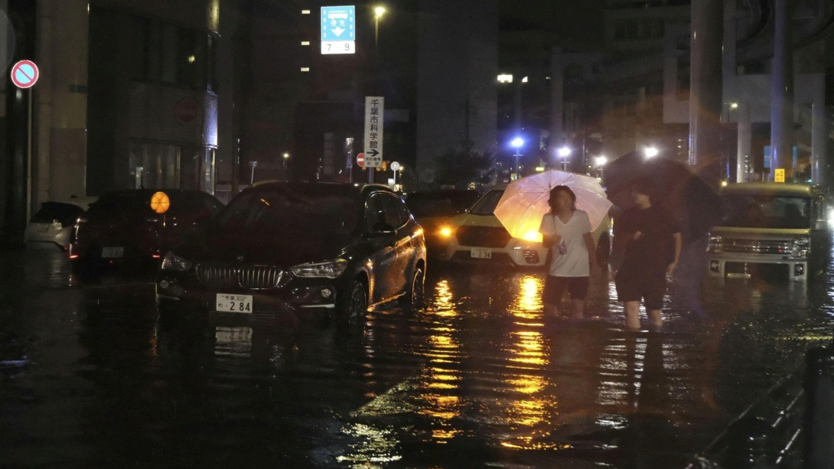 Four Dead as Record Rainfall Batters Japan's Chiba Prefecture Near Tokyo