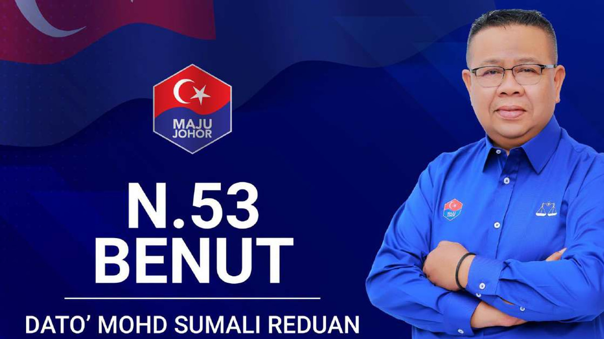 Umno's Sumali Reduan makes electoral debut as BN picks him for Johor's Benut seat