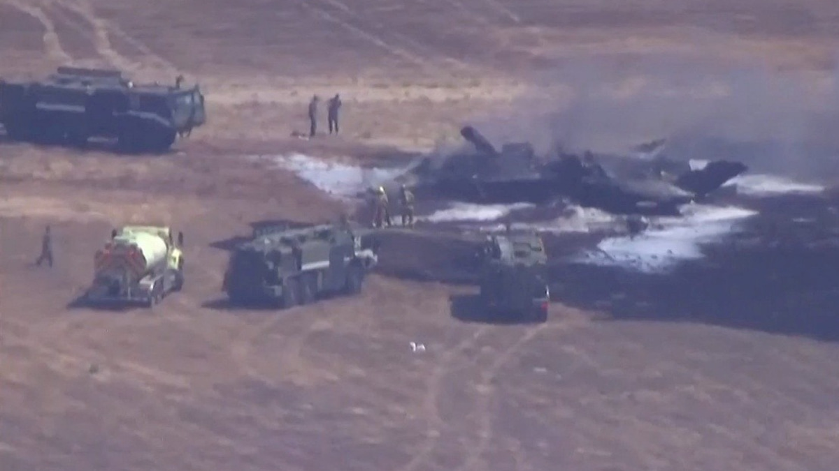 US Marine F-35B Fighter Jet Crashes Near San Diego; Pilot Safely Ejects