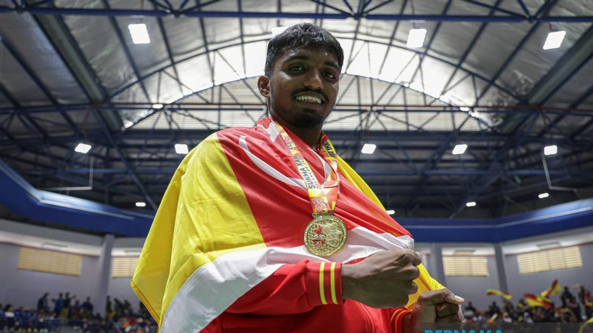From Workshop to Victory: How Mahendran Claimed Silambam's First Triple Gold at SUKMA