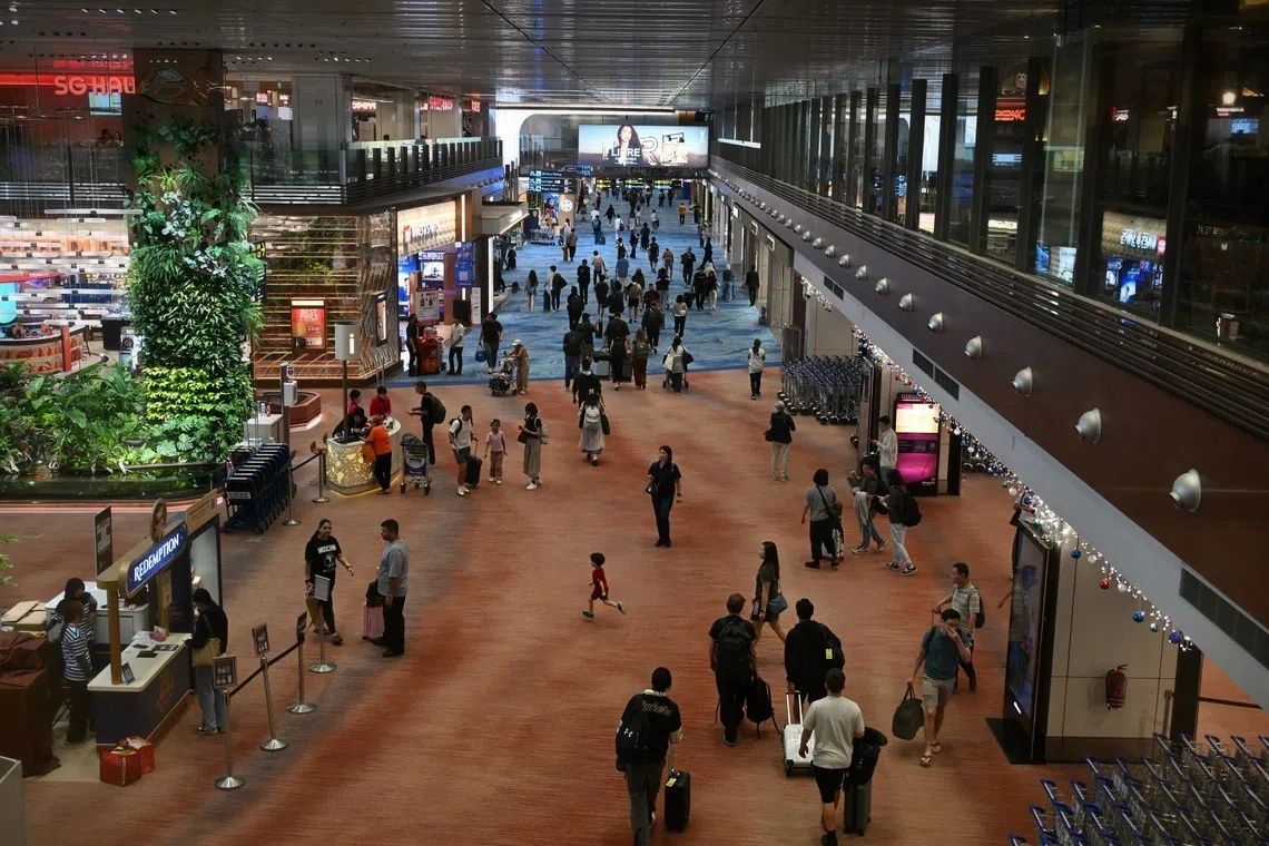 Australian and American men arrested for perfume thefts at Changi Airport