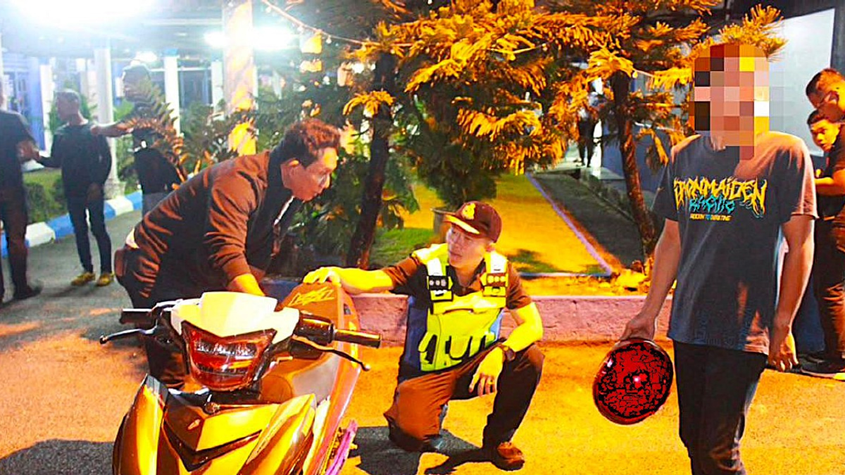 Police Crack Down on Illegal Street Racing in Klang, Seizing Seven Motorcycles