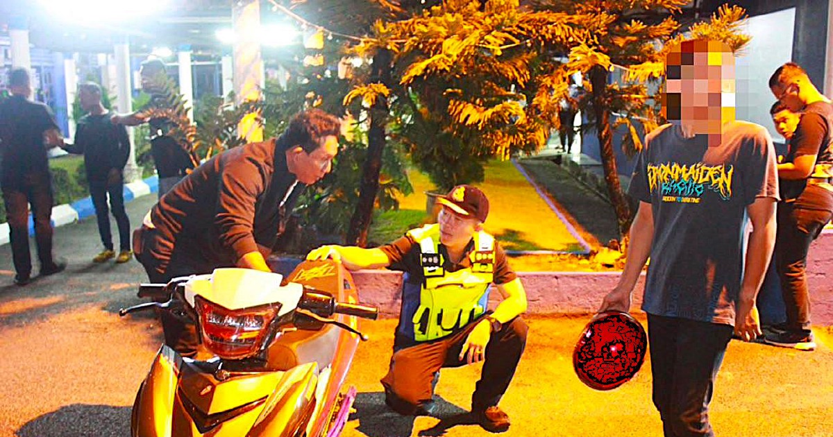 Police Crack Down on Illegal Street Racing in Klang, Seizing Seven Motorcycles