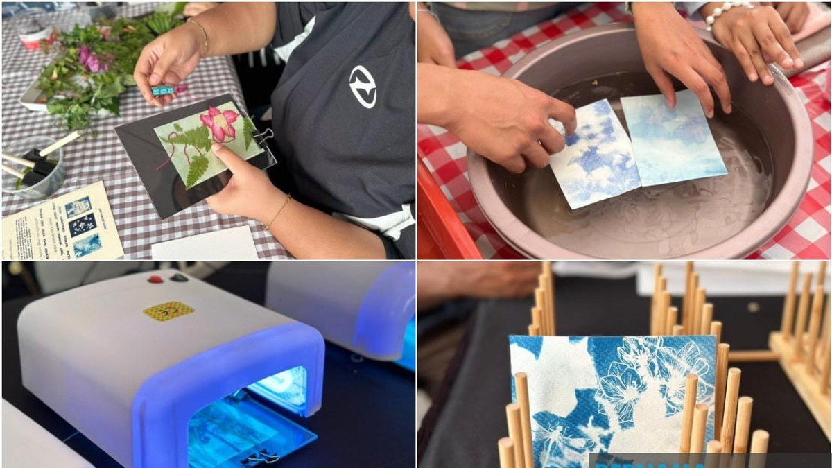 Penang Artist Harnesses Sunlight to Explore Human-Nature Bond Through Cyanotype