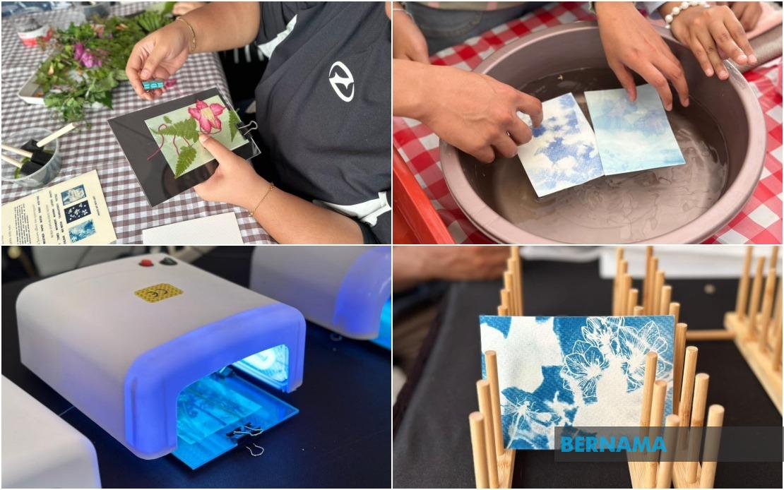 Penang Artist Harnesses Sunlight to Explore Human-Nature Bond Through Cyanotype