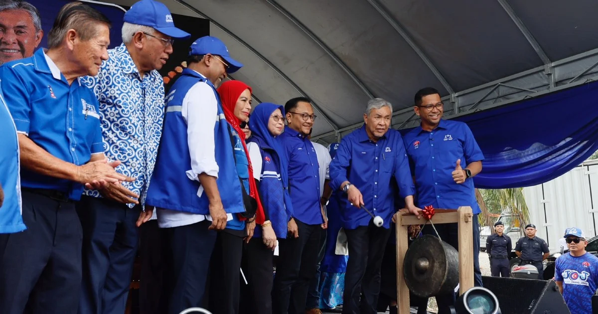 Zahid Calls on Pas to Deliver Voter Support for BN in Johor Election