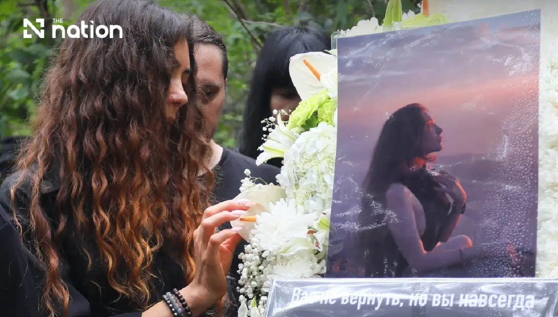 Russian siblings' mother finds solace in Thai community's embrace at Chon Buri memorial
