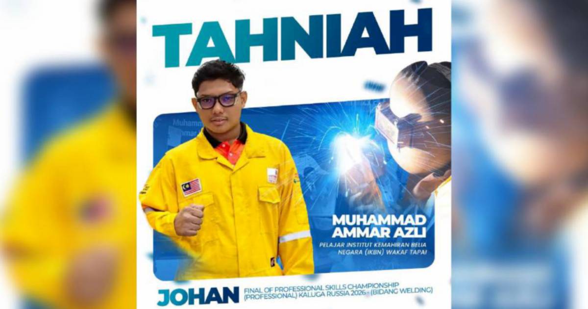 Ahmad Zahid praises welding champion from national skills institute
