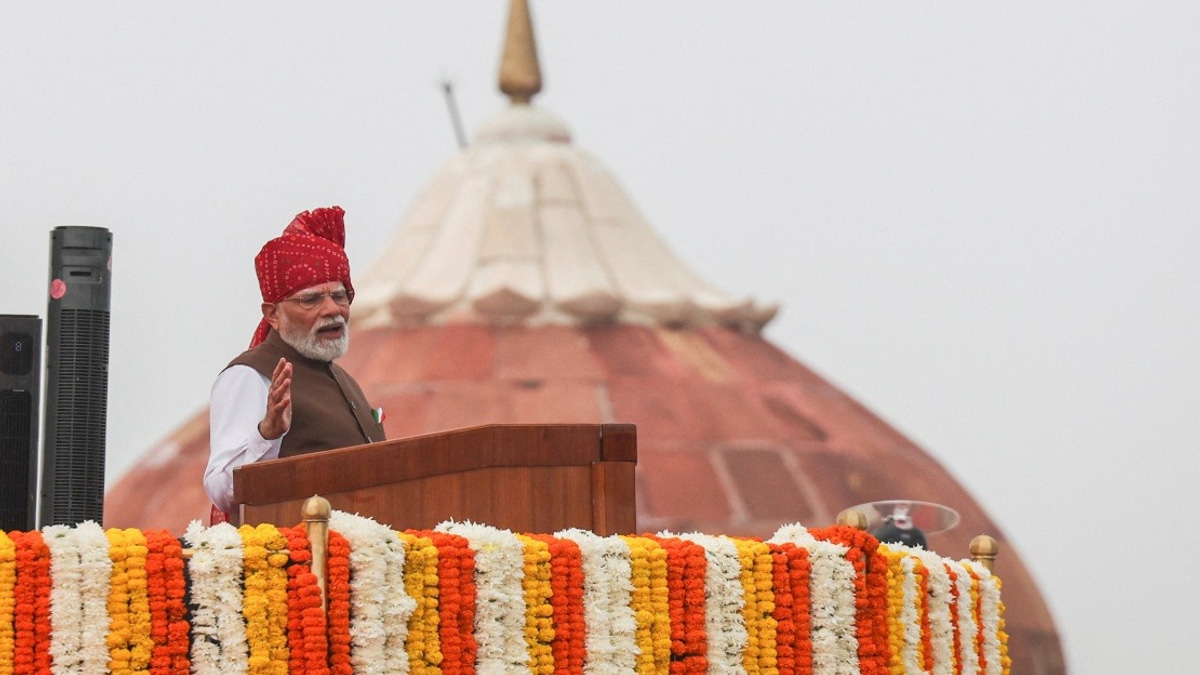 Modi Charts India's Path to Self-Reliance, Targeting Developed Nation Status by 2047