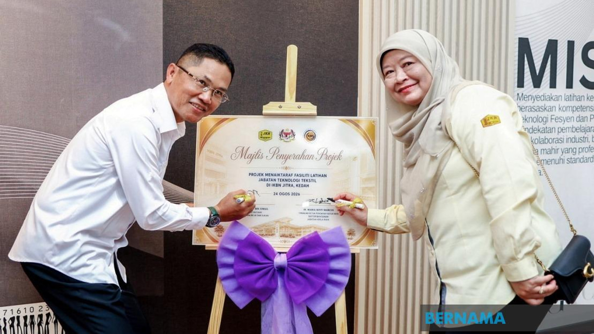 IKBN Jitra Fashion Department Upgrade Signals Government Push to Modernise TVET