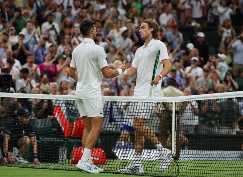 Djokovic's Masterclass: Serbian Veteran Dispatches Tsitsipas to Advance at Wimbledon