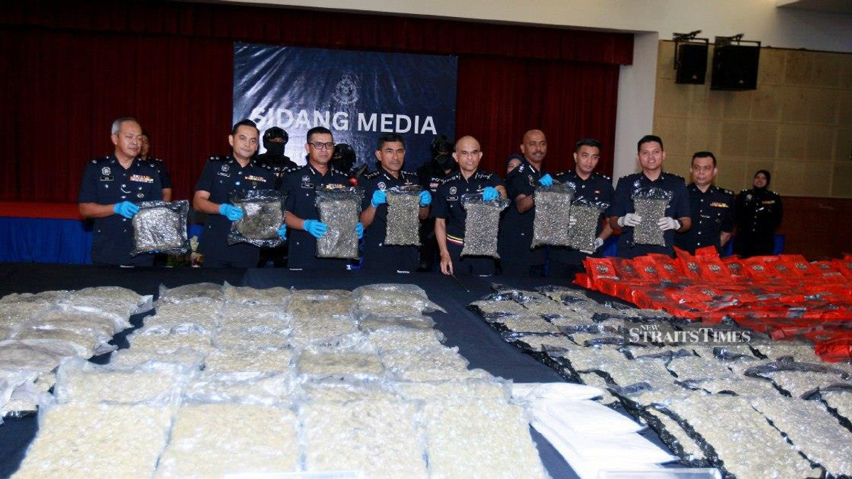 Major drug haul nets 12 arrests as police dismantle trafficking network across Selangor