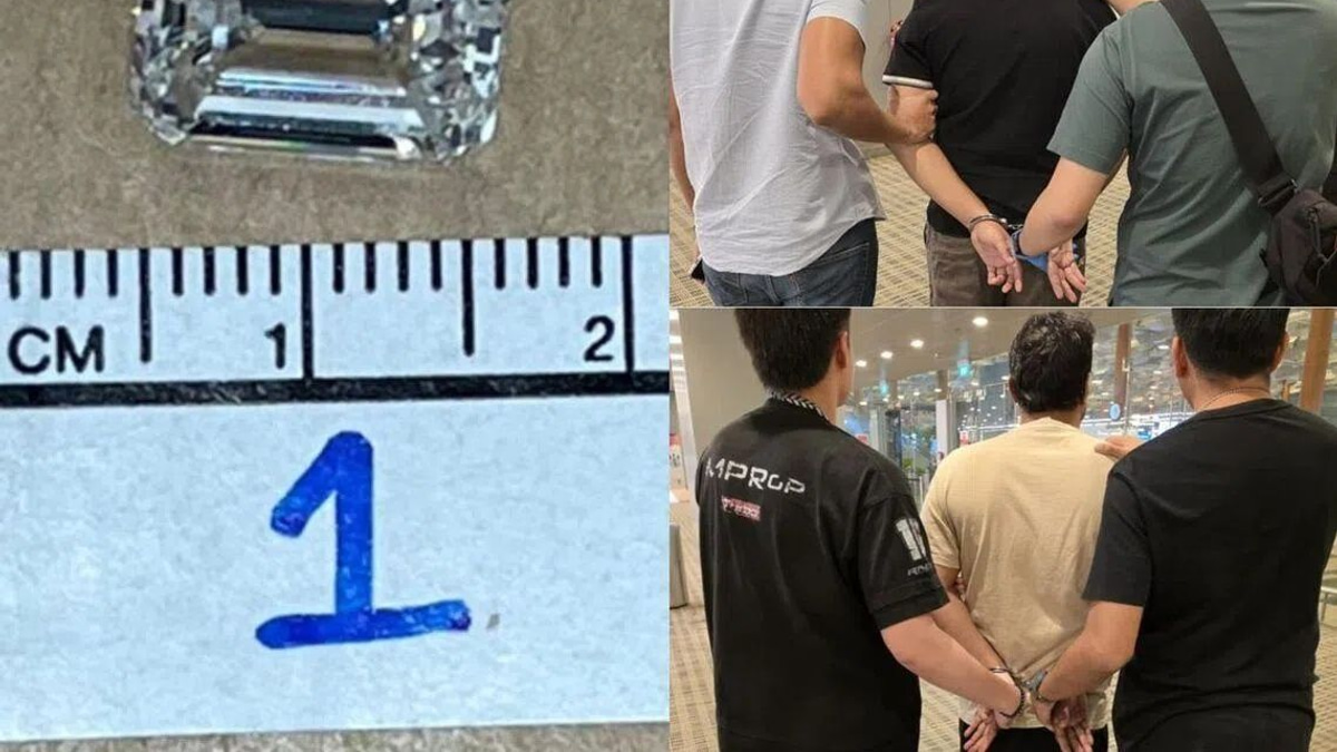 Indian Tourist Jailed Two Years for S$200,000 Diamond Theft at Singapore Jewellery Store