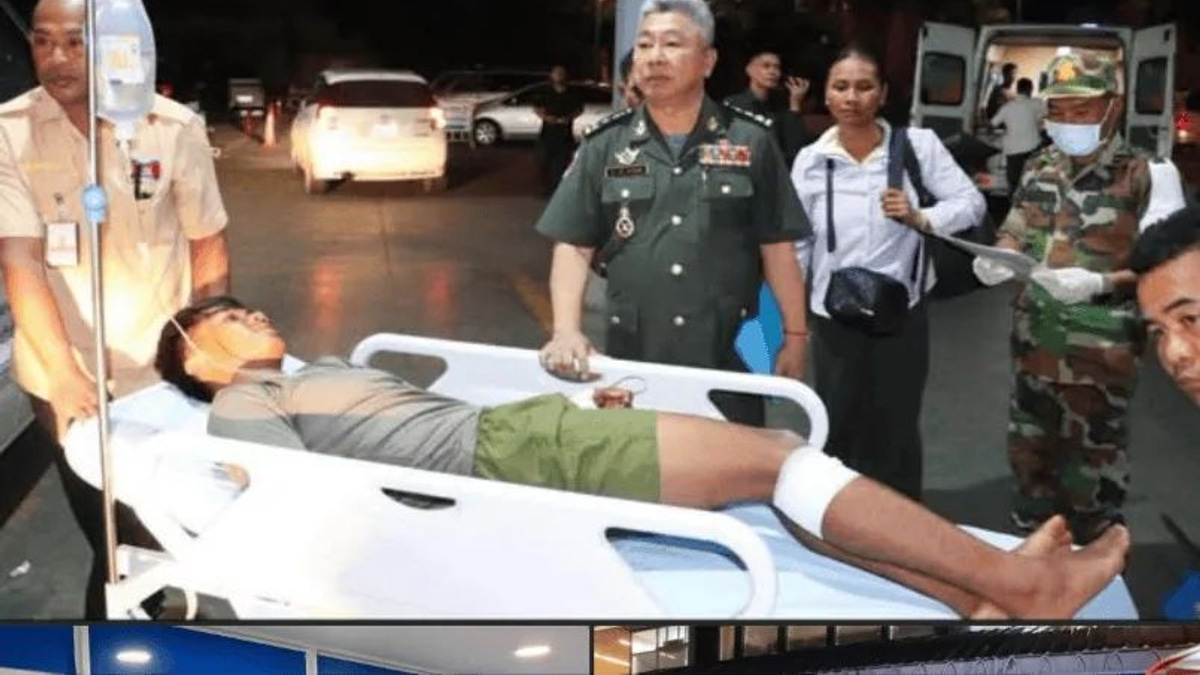 Four Cambodian soldiers wounded in border blast near Thailand