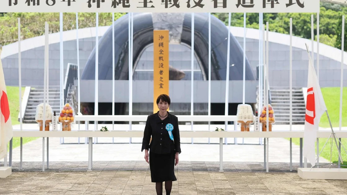 Japan's New PM Faces Backlash at War Memorial Over Pacifism Shift