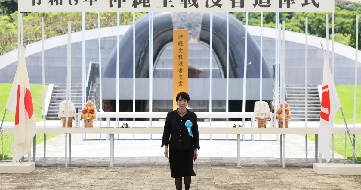 Japan's New PM Faces Backlash at War Memorial Over Pacifism Shift