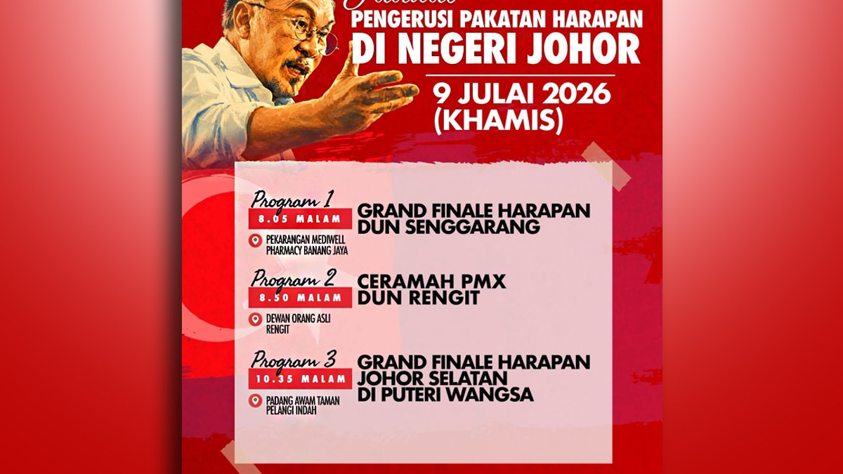 Anwar Intensifies Pakatan Campaign Push Ahead of Johor Election Finish Line