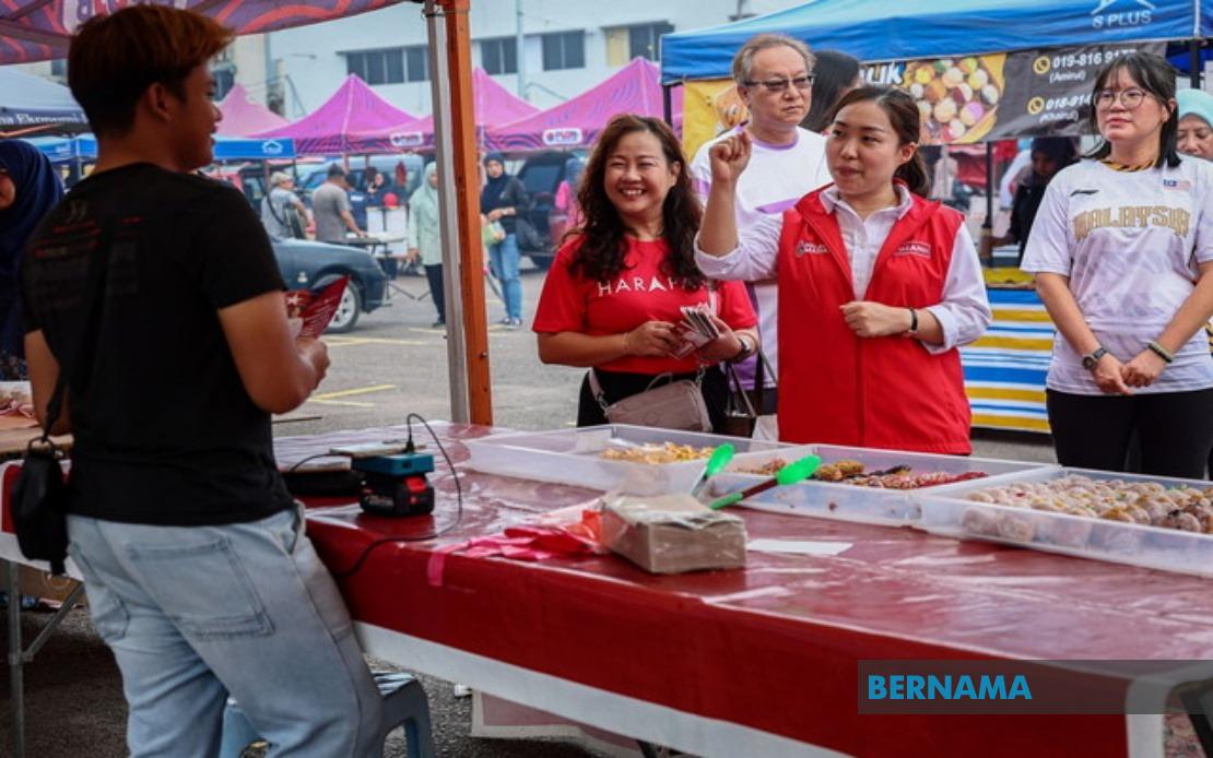 Chu Poh Yee Positions Mengkibol Campaign on Infrastructure, Economy and Family Support