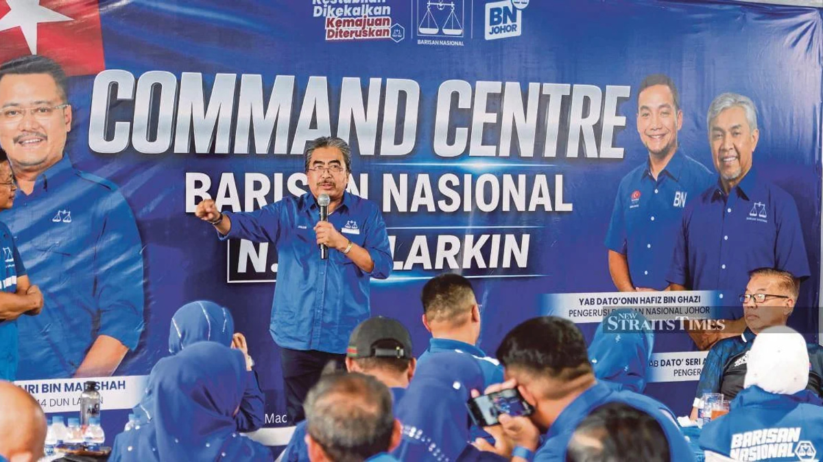 BN Must Resist Internal Divisions and External Provocations in Johor Campaign, Says Johari
