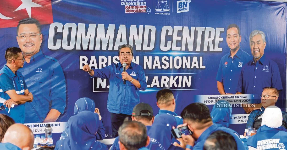 BN Must Resist Internal Divisions and External Provocations in Johor Campaign, Says Johari