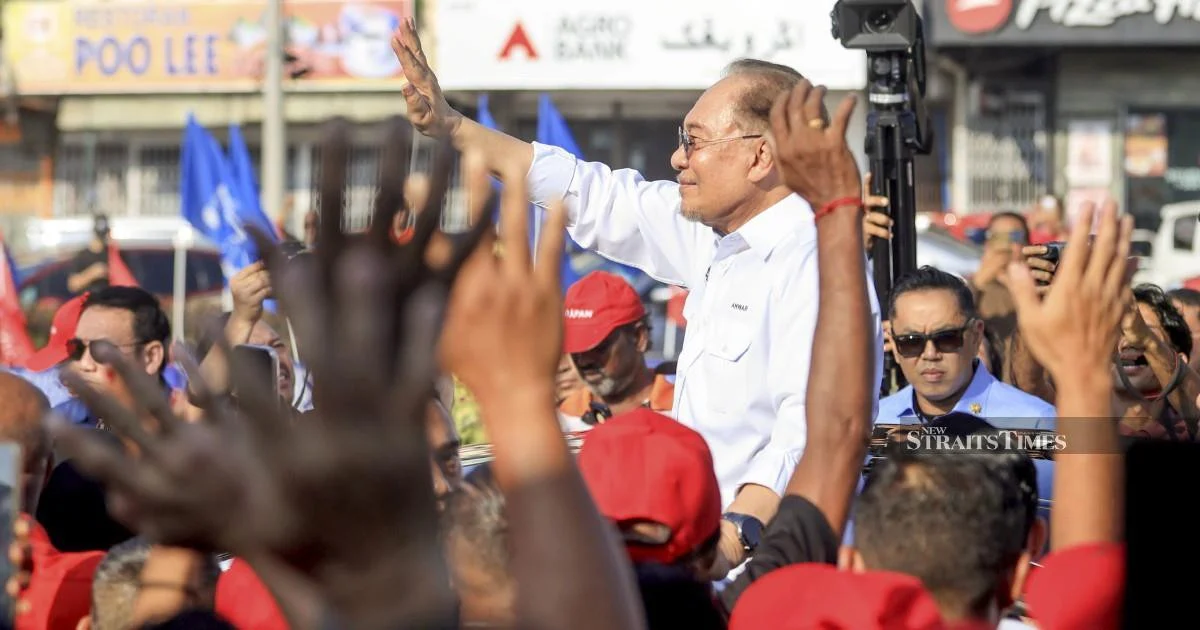 Anwar Calls on Johor Voters to Back Pakatan Harapan in New State Leadership Bid