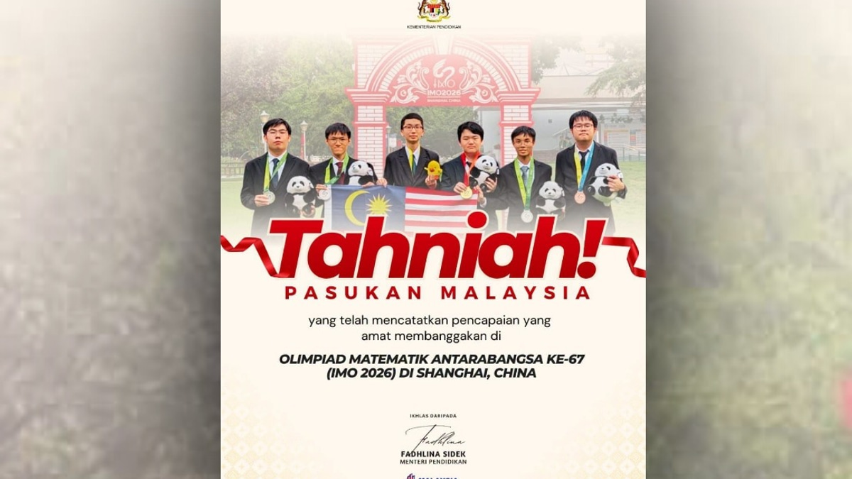 Malaysia Achieves Historic Top 20 Finish at International Mathematical Olympiad 2026