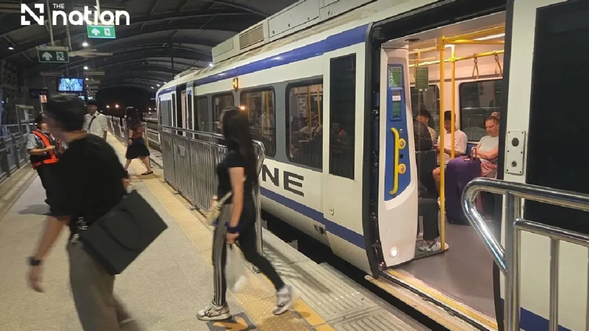 Thai Airport Rail Link Fully Restored After Day-Long Service Disruption