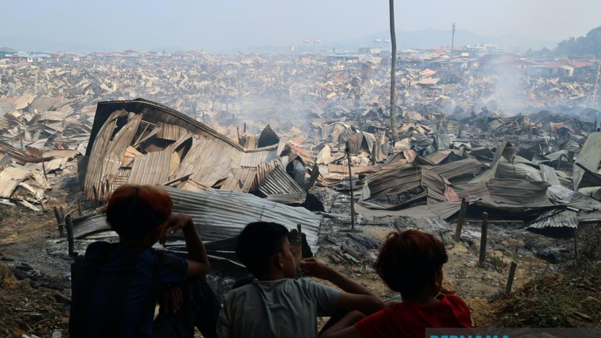 Sabah Allocates RM3,000 Aid Per Household for Kampung Lok Buta Fire Victims
