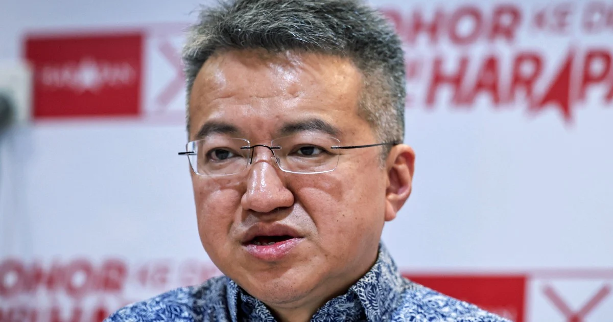 Deputy Finance Minister Liew Calls on Johor Voters to Shun Najib-Era Governance Model