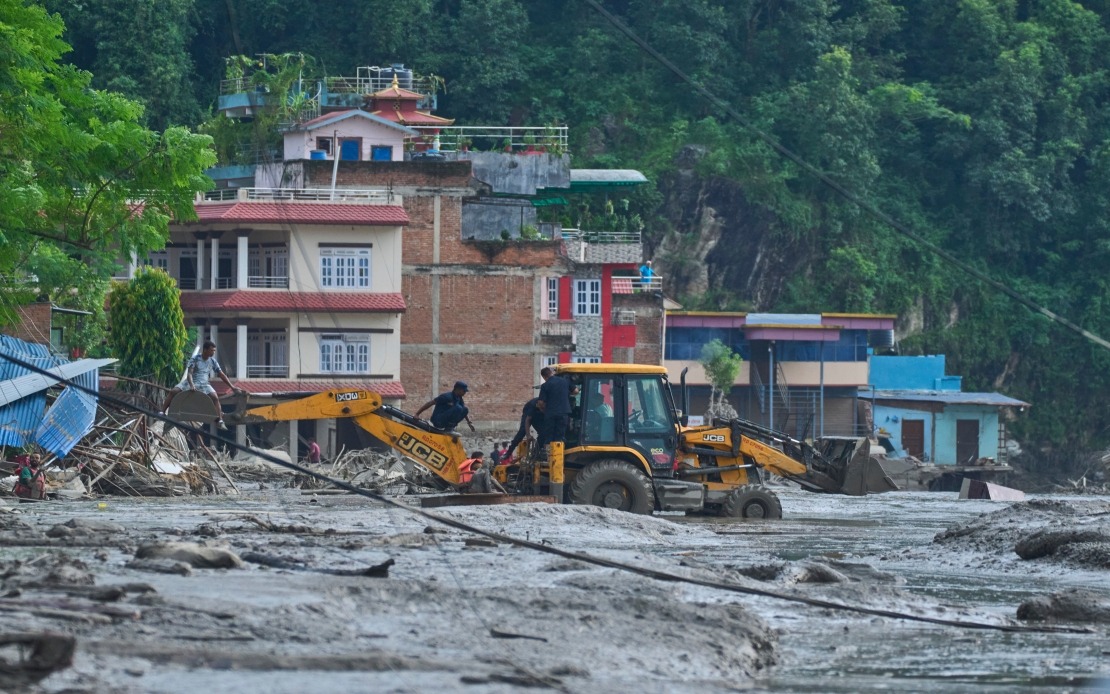 Nepal-China Border Disaster: 160 Dead, 680+ Missing as Floods and Landslides Devastate Region
