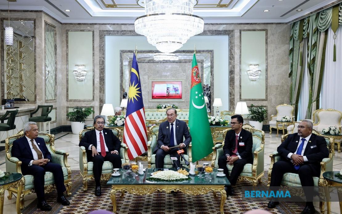 Anwar's Turkmenistan Visit Marks Strategic Energy Partnership Push