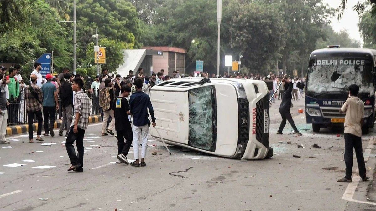 Delhi Police File 10 Cases Over Parliament March Violence, Dismiss Fresh Clash Claims