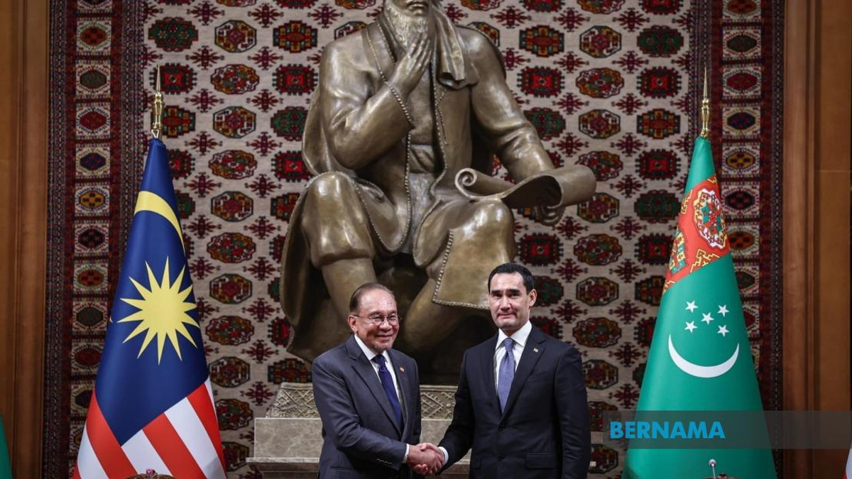 Malaysia, Turkmenistan Forge Deeper Ties Under Anwar's Strategic Vision