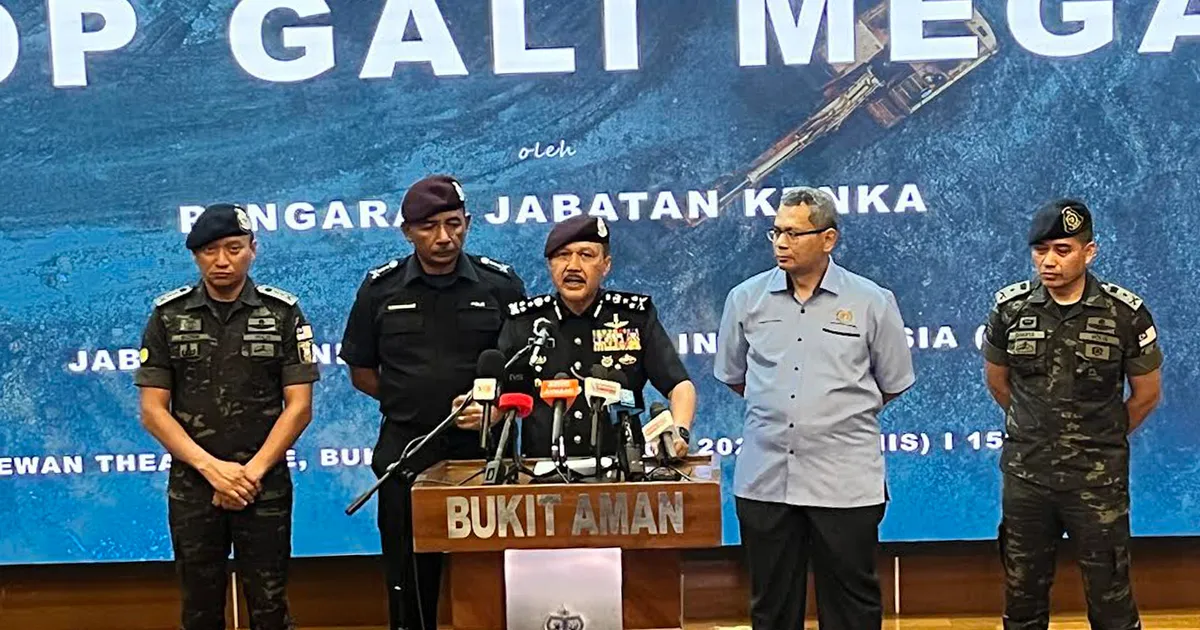 Major Crackdown on Illegal Mining Nets 99 Arrests and RM119 Million in Assets
