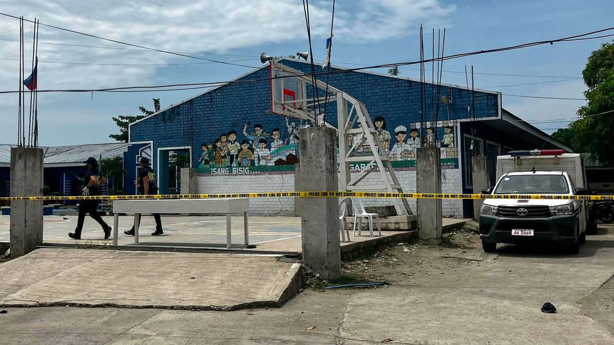 Two teenage students arrested after shooting rampage kills three at Philippine high school