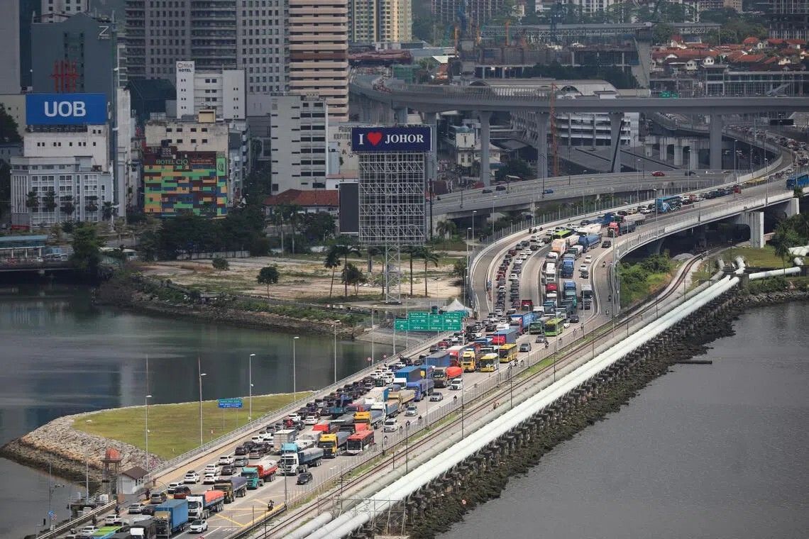 Singapore braces for gridlock at Malaysia border checkpoints during National Day weekend