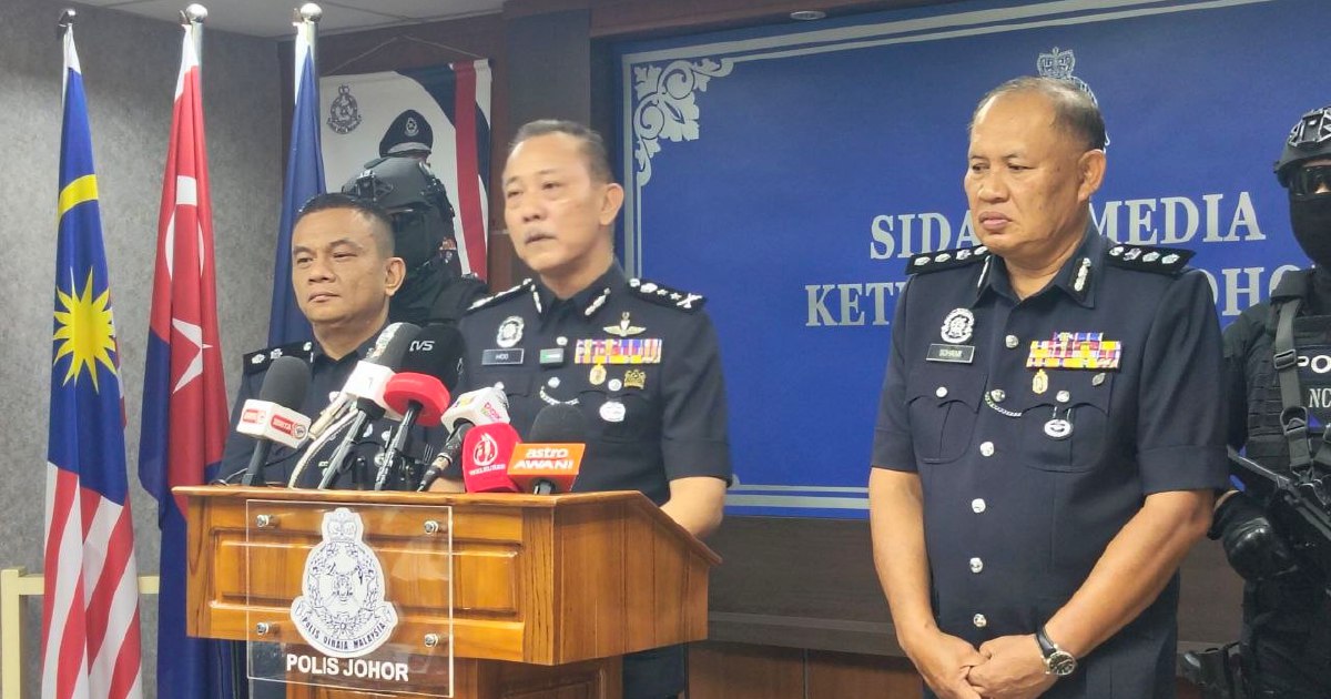 Five arrested over inverted Malaysian and Johor flags across state