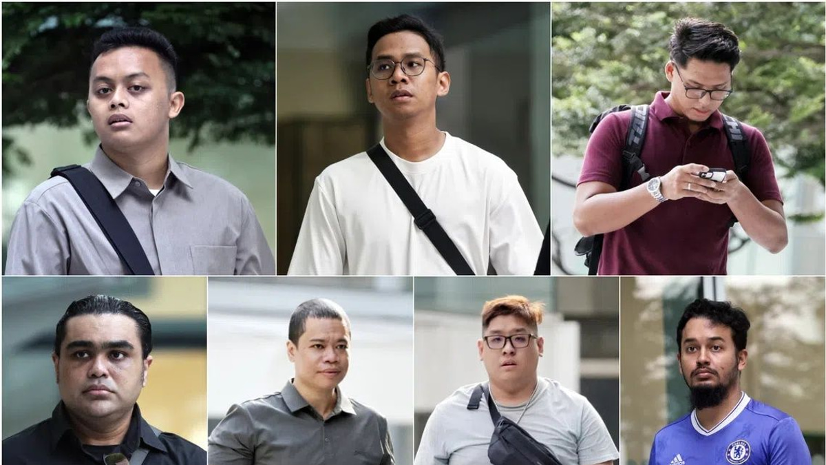 Singapore court hears case of eight men charged with exploiting 16-year-old girls for sex