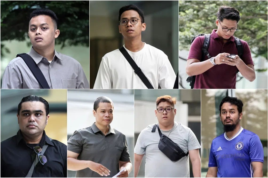 Singapore court hears case of eight men charged with exploiting 16-year-old girls for sex